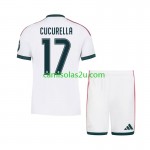 Camisolas de futebol Real Madrid Marc Cucurella 17 Criança Equipamento Principal 2026/27 Manga Curta